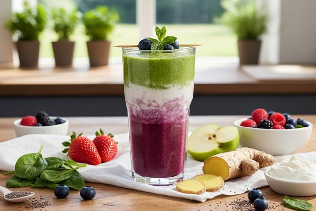 3 công thức sinh tố 'đốt' mỡ bạn có thể tự làm tại nhà